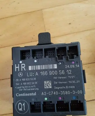 Mercedes-Benz GLS X166 Door control unit/module A1669005612 A1669023406 A1668205326