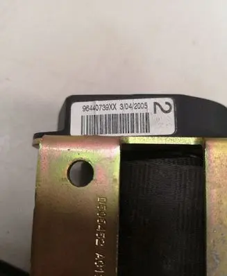 Peugeot 407 Rear seatbelt 96440739XX D506452AC19 5140058