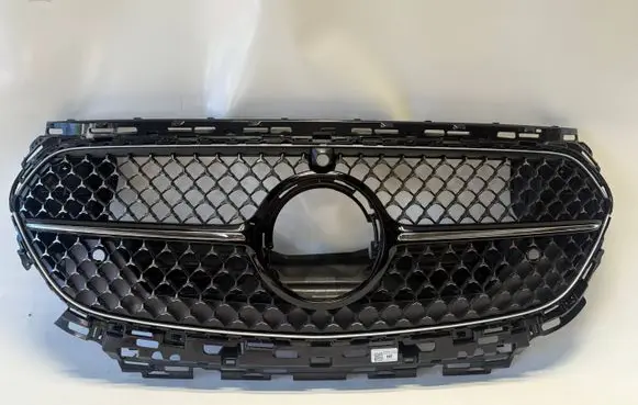 Front bumper upper radiator grill