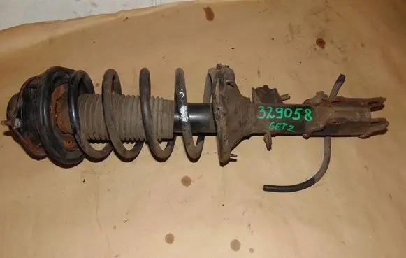Hyundai Getz Front shock absorber with coil spring 546601C300