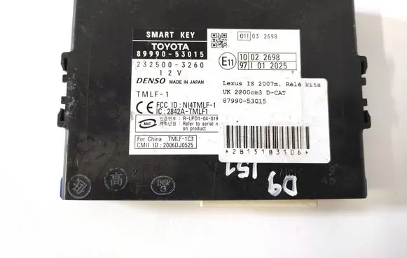 Lexus IS 220D-250-350 Other relay 89990-53015