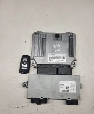 BMW 5 F10 F11 Engine ECU kit and lock set 8574091 9301522 030956237