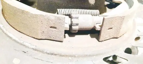 Porsche Cayenne (9PA) Handbrake/parking brake pads 