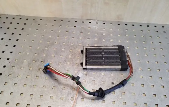 Electric cabin heater radiator