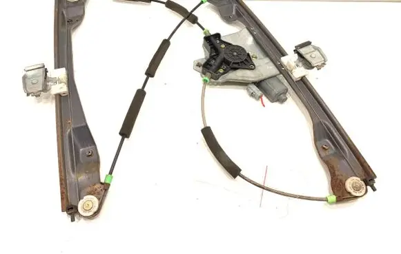 Front door window regulator with motor