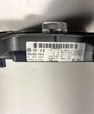 Audi A6 S6 C6 4F Head unit multimedia control 4F2919610K 4F0910609B