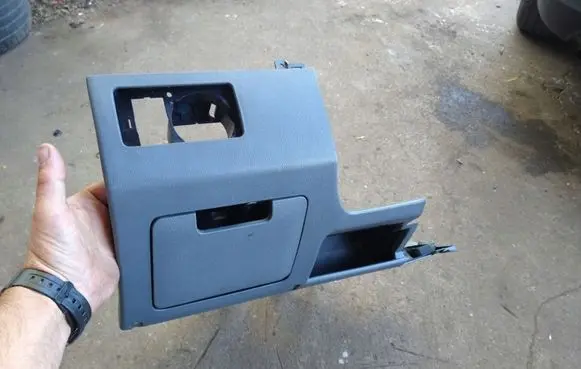 Skoda Fabia Mk1 (6Y) Dashboard lower bottom trim panel 6Y1857923