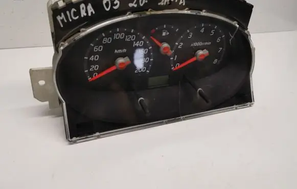 Nissan Micra Speedometer (instrument cluster) AX760 3722945