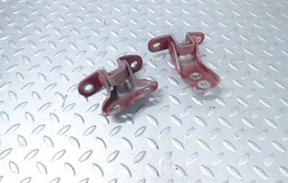 Front door hinge set