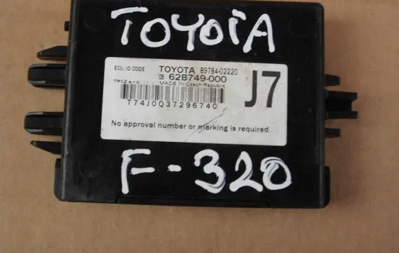 Toyota Yaris XP210 Other control units/modules 8978402220