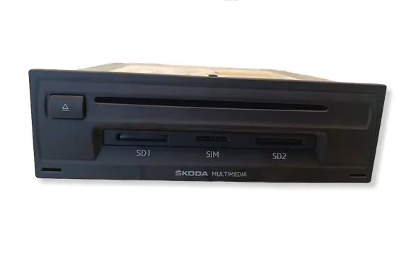 Skoda Superb B8 (3V) Navigation unit CD/DVD player 565035021D B89F0941C5BD 565035021