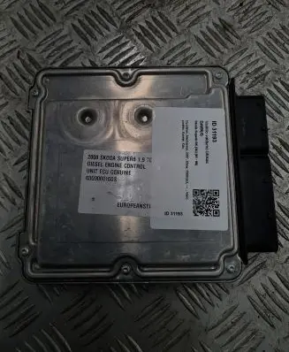 Skoda Superb B5 (3U) Engine control unit/module 03G906016GS 0281012552