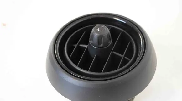 Dashboard air vent grill cover trim