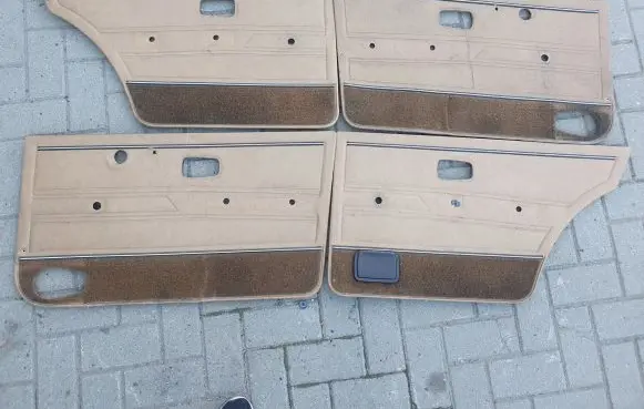Volkswagen Jetta I Door card panel trim set 171867211 171867212 171867012