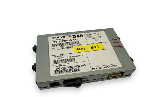 Volvo V60 Antenna control unit 31409513AA C00VE321DBLT 31409514AA