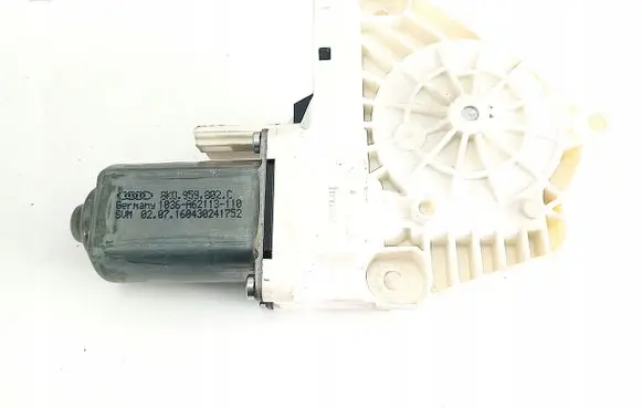 Front door window regulator motor