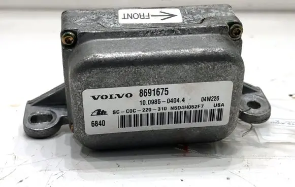 Volvo XC90 ESP acceleration yaw rate sensor 8691675