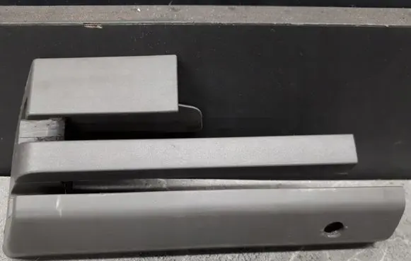 Audi A8 S8 D3 4E Front driver seat rail trim 4E0881350C