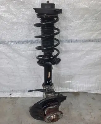Front shock absorber with coil spring