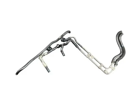 Volkswagen Touareg I Fuel main line pipe 07Z133747K 7L6130295AH