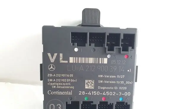 Mercedes-Benz E W212 Door control unit/module A2129003914 A2129011405 A2129020906