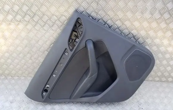 Rear door card panel trim