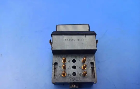 Jaguar XJS Interior lighting switch 33957D 33957D3582 LUCAS