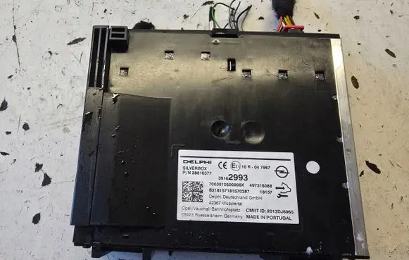 Opel Mokka X Navigation unit CD/DVD player 39162993