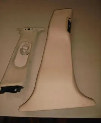 (B) pillar trim (bottom)