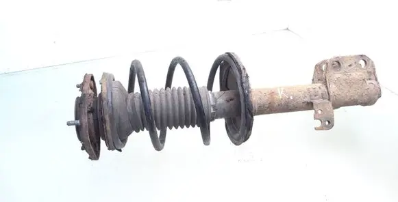 Front shock absorber with coil spring