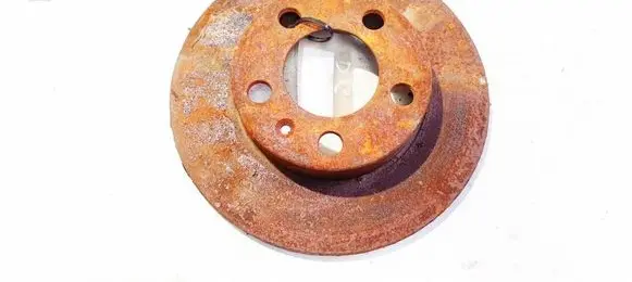 Audi A3 S3 8L Rear brake disc neventiliuojamas