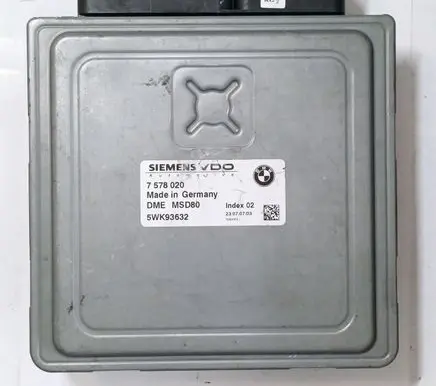 BMW 3 E92 E93 Engine control unit/module 7578020 5WK93632 MSD80