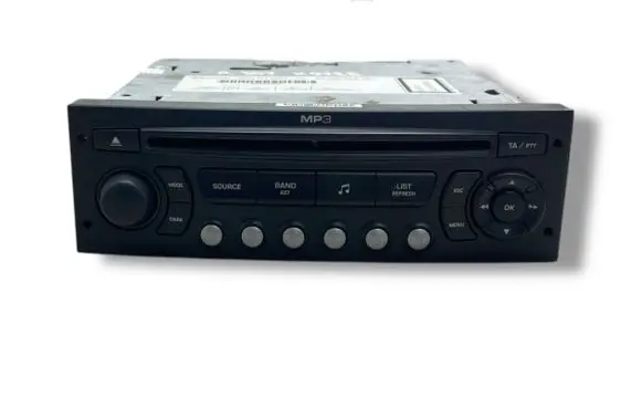 Peugeot 307 Radio/CD/DVD/GPS head unit 9662925977 7645127393