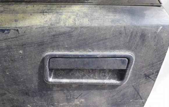 Mazda 323 Front door exterior handle