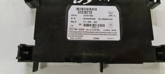 Volvo XC60 Bluetooth control unit module 31310713