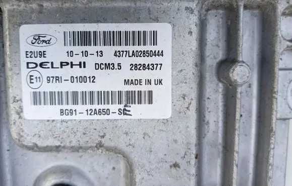 Ford Mondeo MK IV Engine control unit/module 12A650