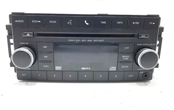 Dodge Caliber Radio/CD/DVD/GPS head unit 05064955AC