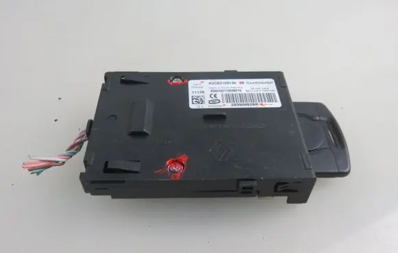 Renault Megane III Ignition key card reader 285909828R A2C53185186