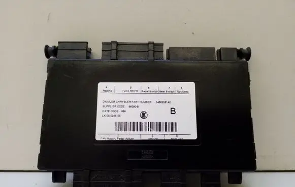 Chrysler Grand Voyager V Seat control module 04602581AD 86390B