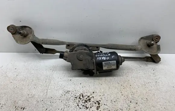 Toyota Corolla Verso E121 Front wiper linkage and motor 851100F020 12H04A5355 MS1592007241