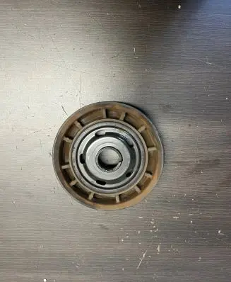 Opel Crossland X Crankshaft pulley 9821624380