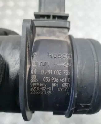 Audi A4 S4 B8 8K Mass air flow meter
