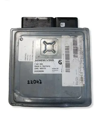 BMW 3 E90 E91 Engine control unit/module 7561684 5WK98084