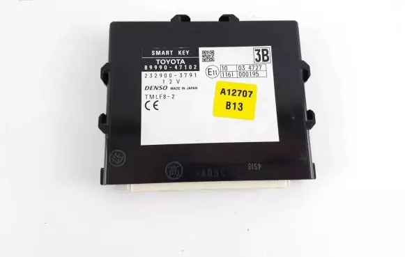 Toyota Prius (XW50) Keyless (KESSY) go control unit/module 89990-47102 8999047102 232900-3791