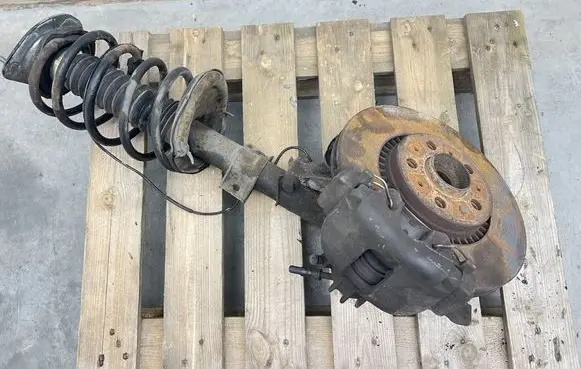 Volvo S80 Front shock absorber with coil spring 