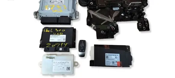 Mercedes-Benz GLC C253 Engine ECU kit and lock set A2139003533 A2229004718 A2139008730