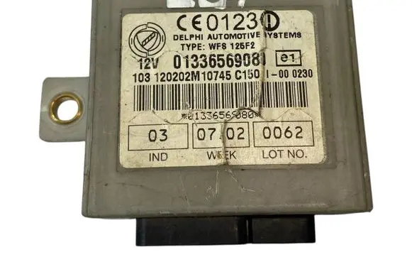 Fiat Ducato Immobilizer control unit/module 01336569080