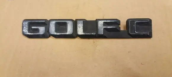 Volkswagen Golf II Rear loading door model letters 191853687