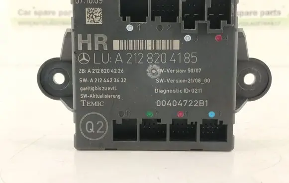 Mercedes-Benz C W204 Door control unit/module A2128204185 2128204185