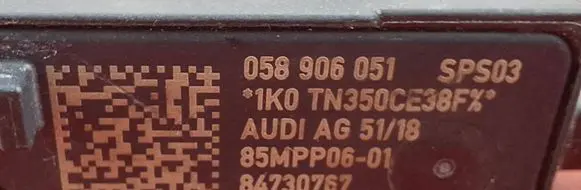 Exhaust gas pressure sensor